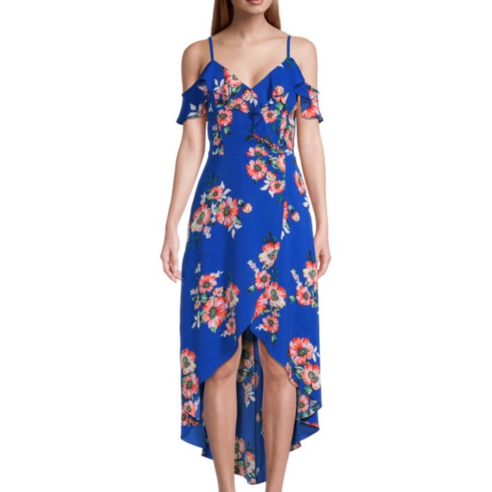 NWT Blue Floral Dress